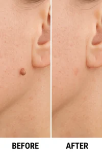 Skin tags removal Old Oak Common before and after
